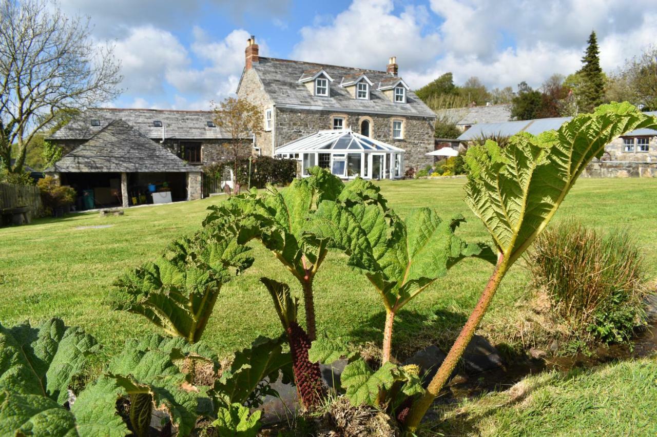 Treveighan Farmhouse Saint Teath Kültér fotó